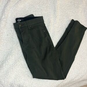 LuLaRoe olive green skinny jeans